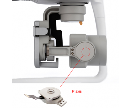 Pitch двигун підвісу/PHANTOM 4PRO/ADV/V2.0 pitch motor